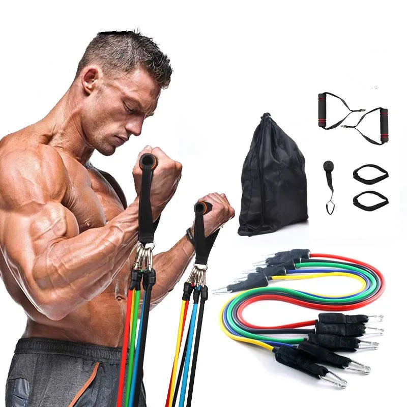 Ultimate Resistance Bands Set - Versatile Pull Rope Workout Tubes for Crossfit, Bodybuilding & Fitness Training