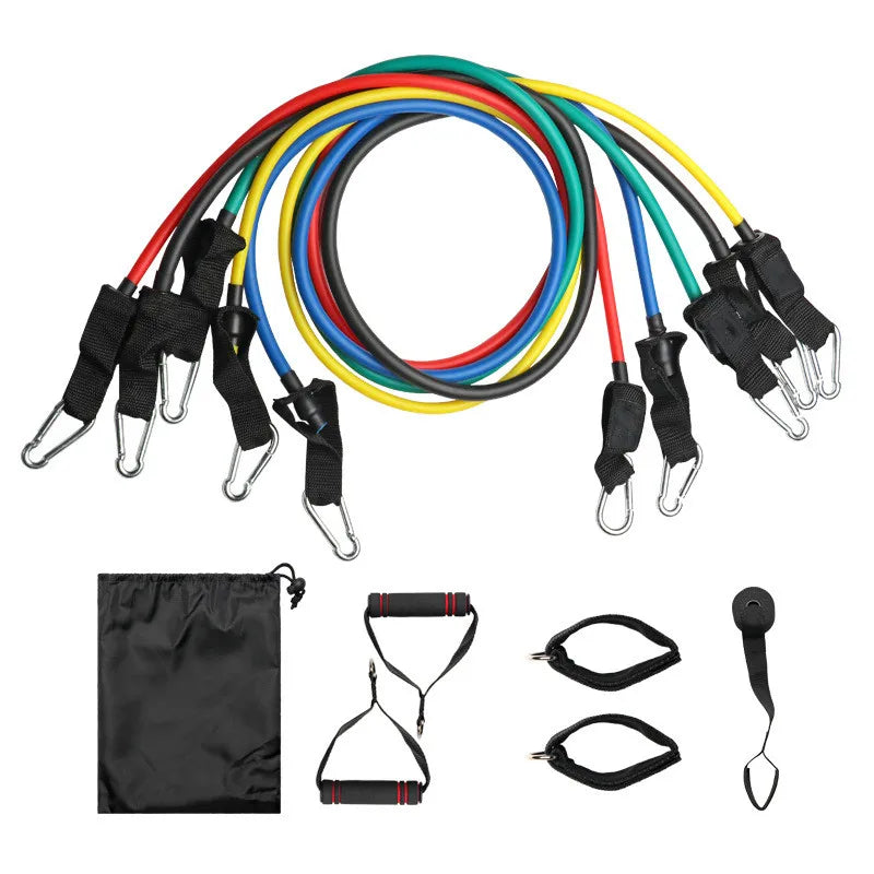 Ultimate Resistance Bands Set - Versatile Pull Rope Workout Tubes for Crossfit, Bodybuilding & Fitness Training